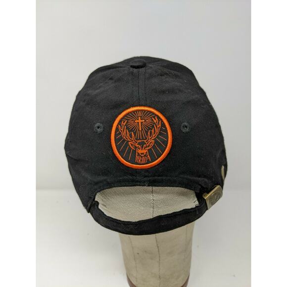 Jagermeister Slideback Hat Cap 3D Embroidered Spell Out Front & Embroidered Logo - Picture 6 of 12